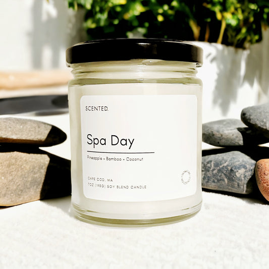 SPA DAY candle